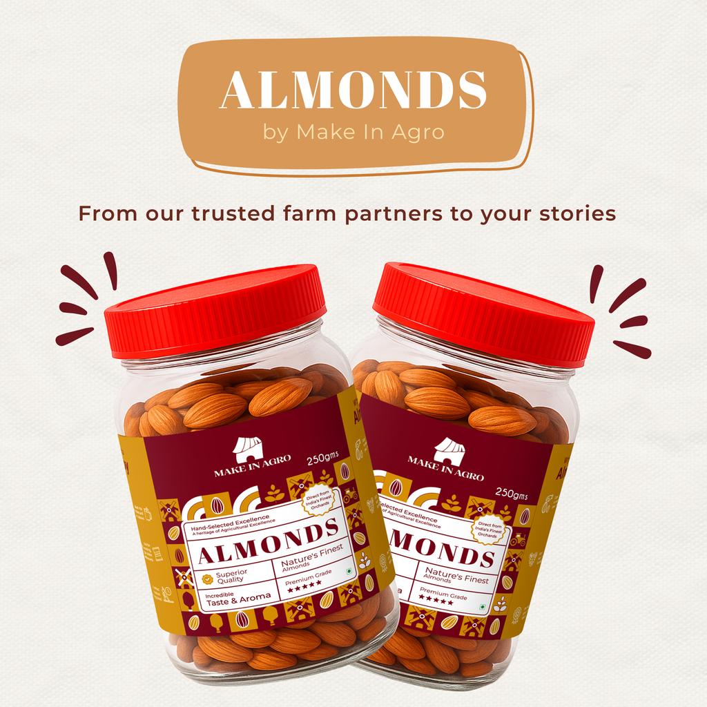 Buy Premium Almonds Online – 100% Natural & Healthy 250g